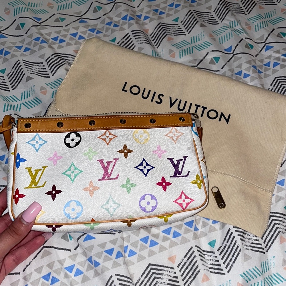 Louis Vuitton multicolor pochette accessoires